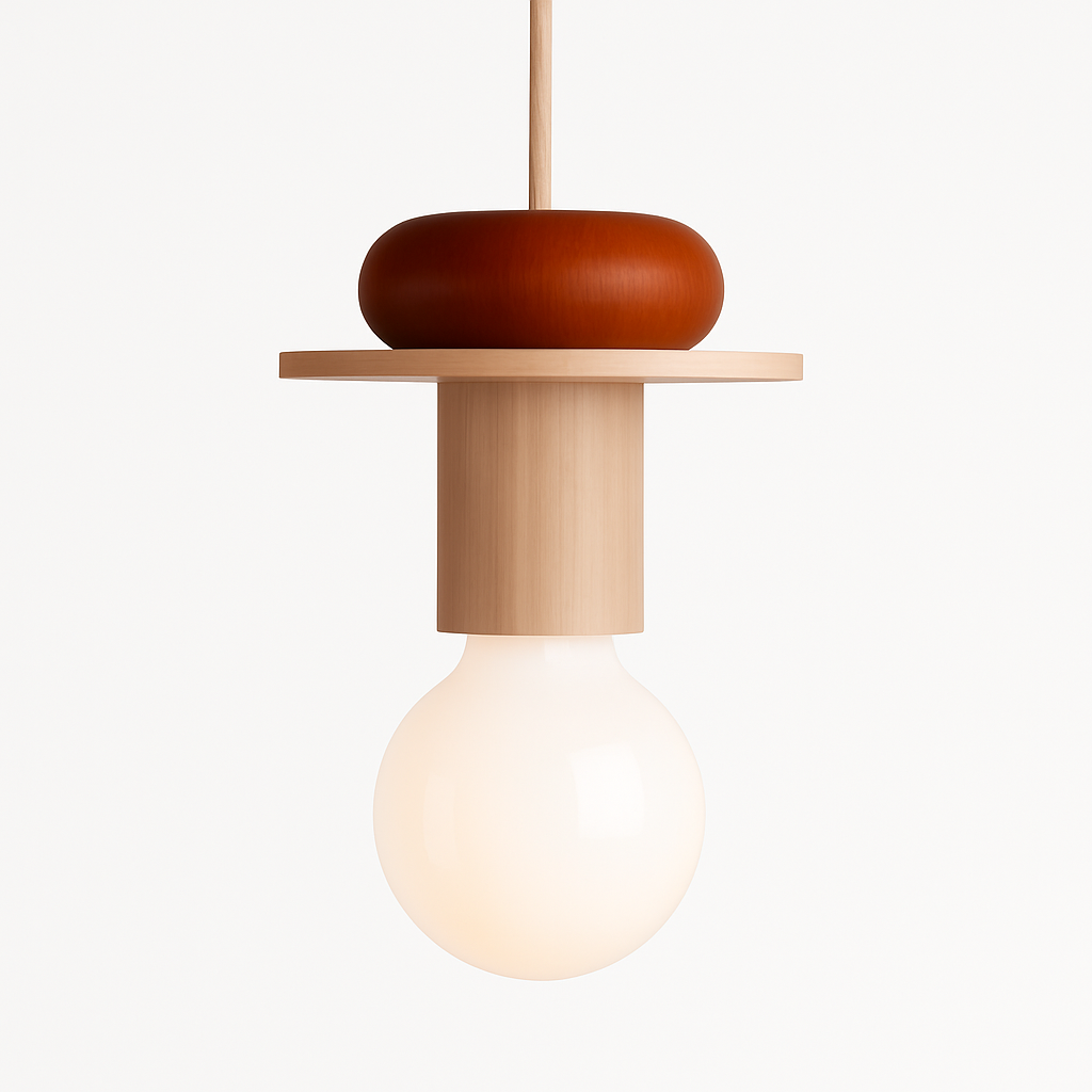 Lampe nordique bois suspension LED lumières cuisine décor à la maison lampe à main Restaurant plafond lustre Luminaire chambre Luminaire