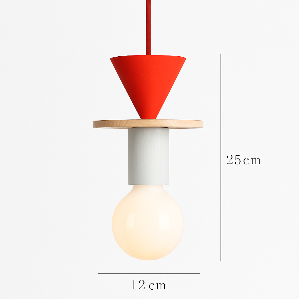 Lampe nordique bois suspension LED lumières cuisine décor à la maison lampe à main Restaurant plafond lustre Luminaire chambre Luminaire