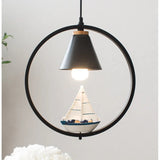 lampe à oiseaux nordique moderne en fer pour décoration intérieure