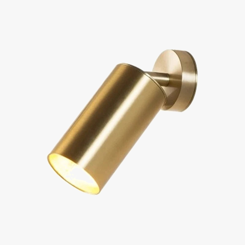 Spot Lampe plafond LED dorée
