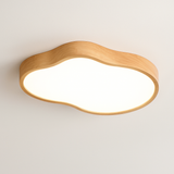 Lampe plafonnier bois LED modernes