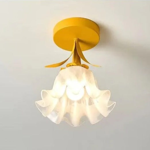 Lampe plafonnier Orchidée 4 Couleurs Moderne