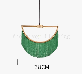 lampe à poser cœur avec pompon rose style nordique créatif
