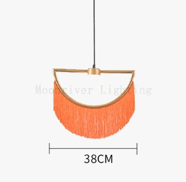 lampe à poser cœur avec pompon rose style nordique créatif