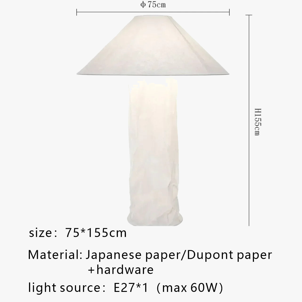 lampe à poser de luxe style wabi-sabi nordique design créatif