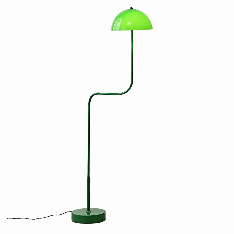 lampe à poser design en forme de germe de soja en verre