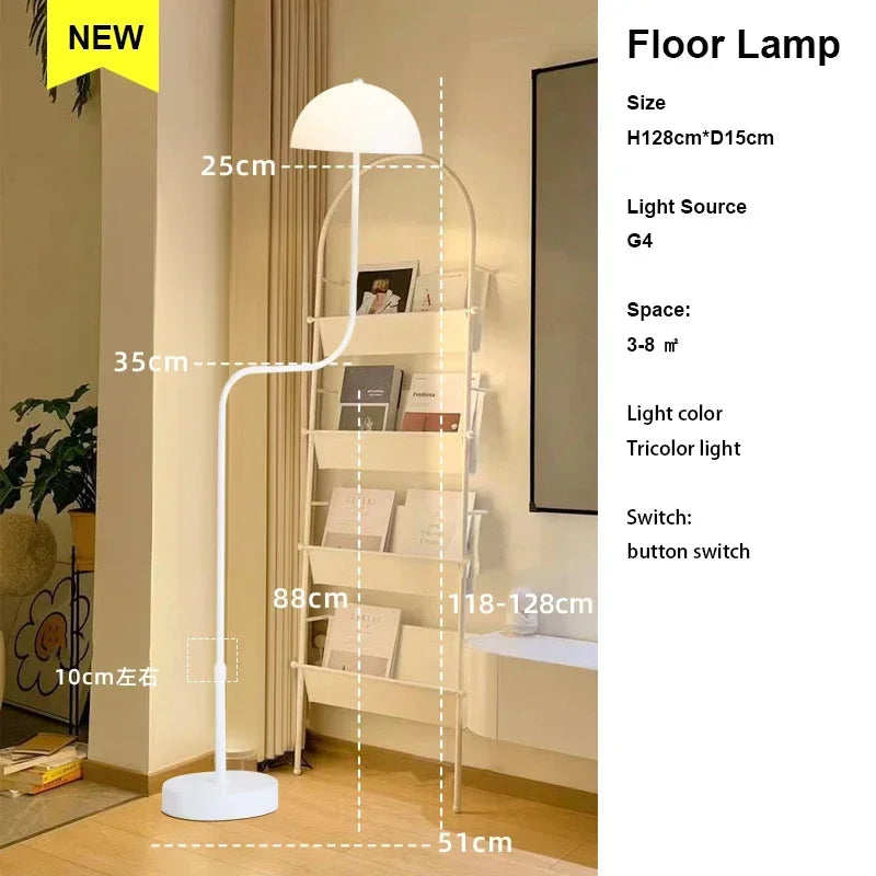 lampe à poser design en forme de germe de soja en verre