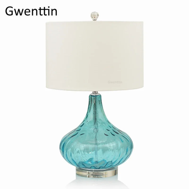 lampe à poser design moderne ondulations d'eau pour décoration intérieure
