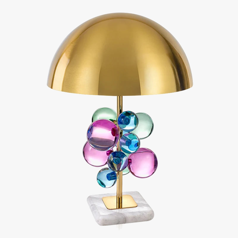 lampe à poser en cristal design pour intérieur moderne