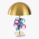 lampe à poser en cristal design pour intérieur moderne