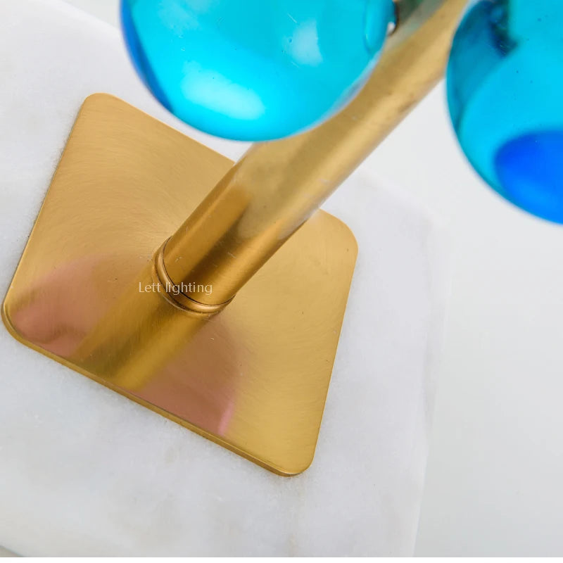 lampe à poser en cristal design pour intérieur moderne