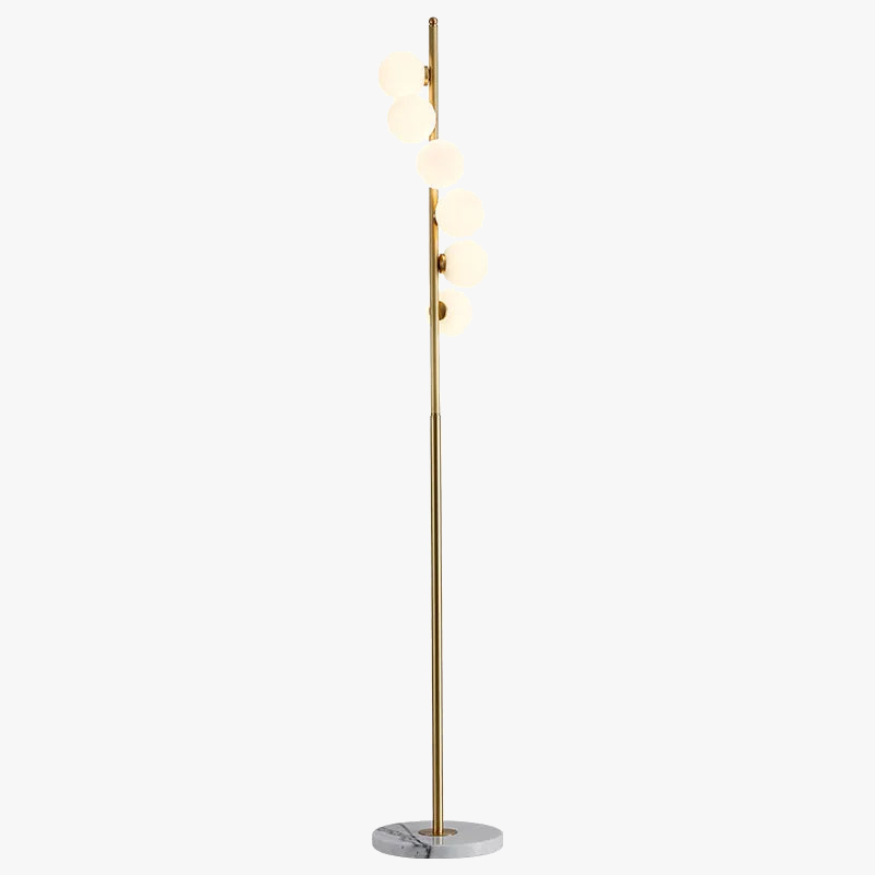lampe à poser en verre spirale pour décoration intérieure