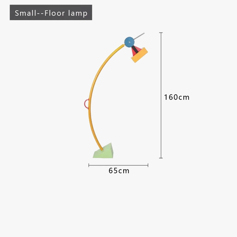 lampe à poser géométrique style nordique pour enfants et salons
