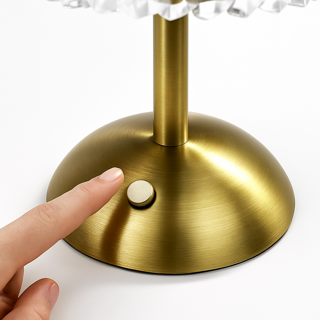 lampe à poser led tactile rechargeable sans fil pour lecture et détente