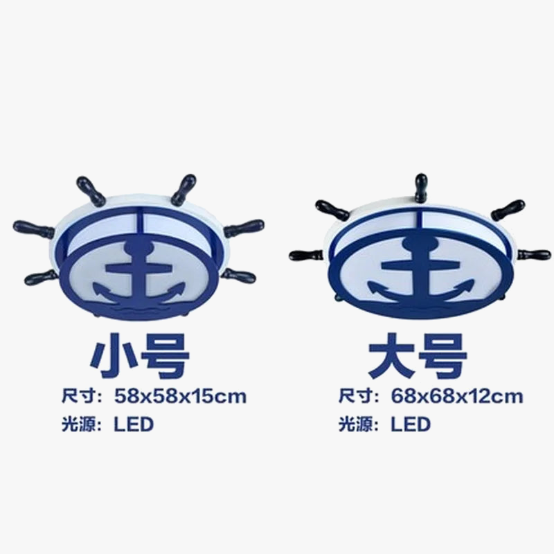 lampe à poser méditerranéenne pour chambre d'enfant décorative