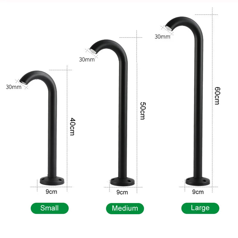 lampe à poser moderne en aluminium pour jardin extérieur étanche