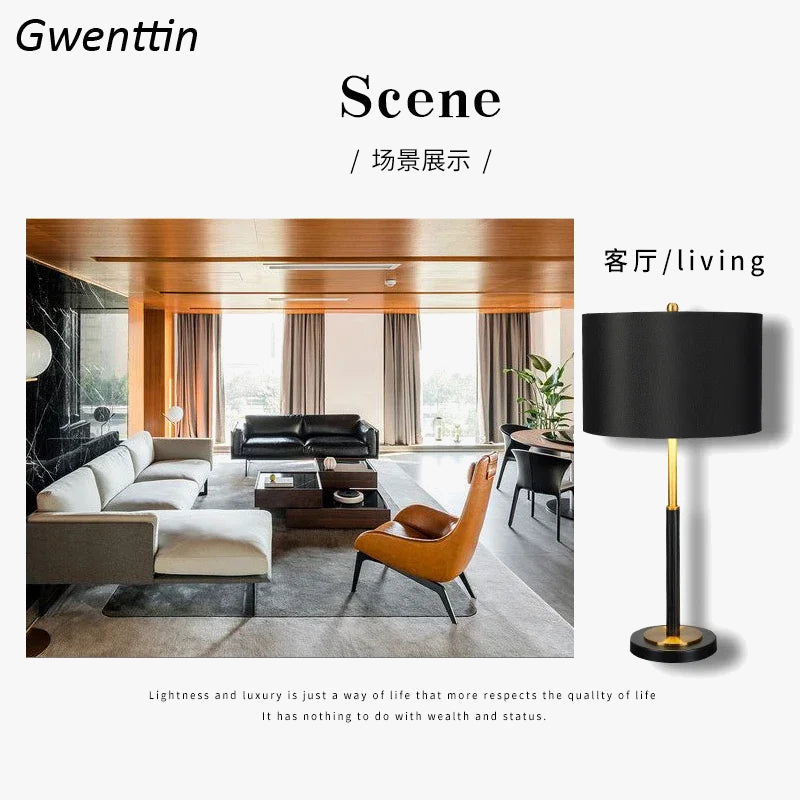 lampe à poser moderne pour décoration intérieure élégante et chaleureuse