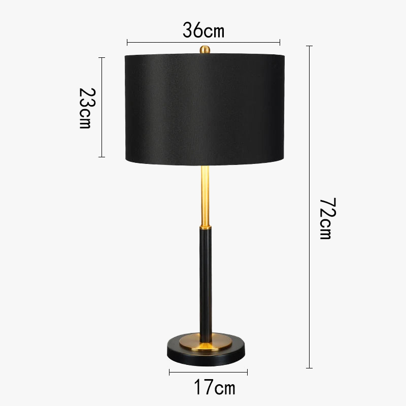 lampe à poser moderne pour décoration intérieure élégante et chaleureuse