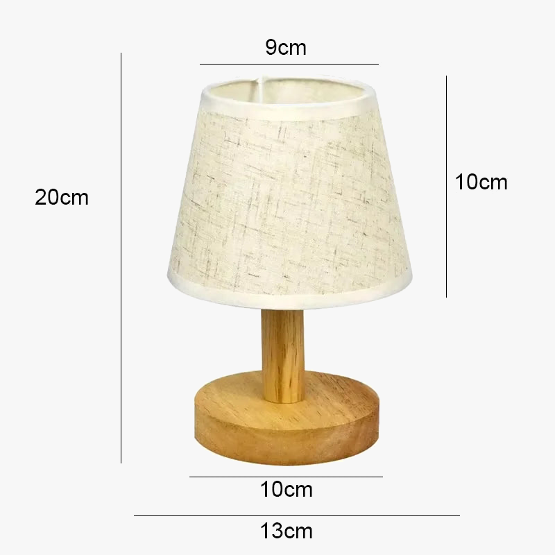 lampe à poser rétro japonaise pour décoration intérieure élégante