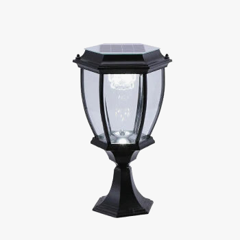 lampe à poser solaire moderne étanche pour éclairage extérieur