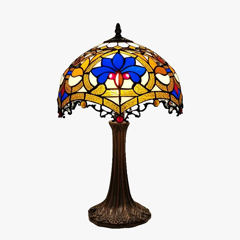 lampe à poser style tiffany pour décoration nostalgique et cadeaux