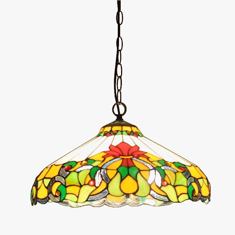 lampe à poser tiffany style européen éclairage nostalgique hôtel
