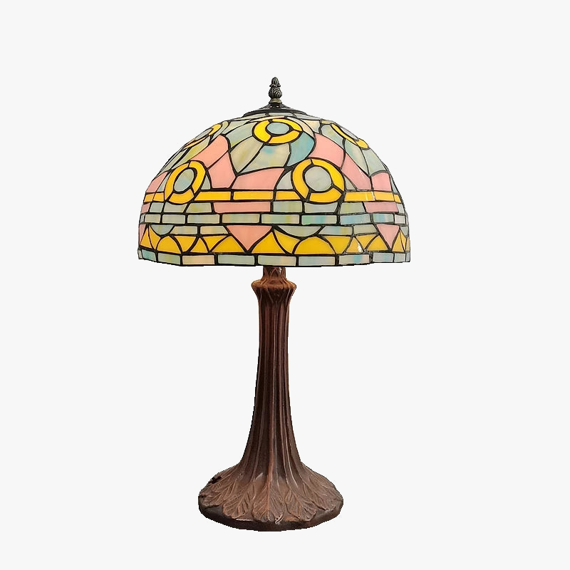lampe à poser tiffany style méditerranéen antique pour décoration intérieure