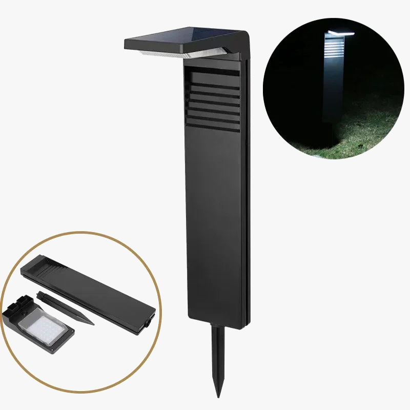 lampe solaire de jardin led étanche pour allée