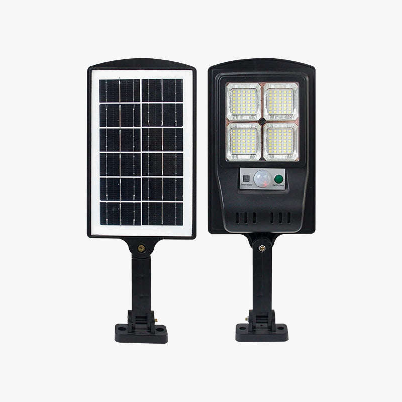 lampe solaire extérieure avec télécommande et détection de mouvement