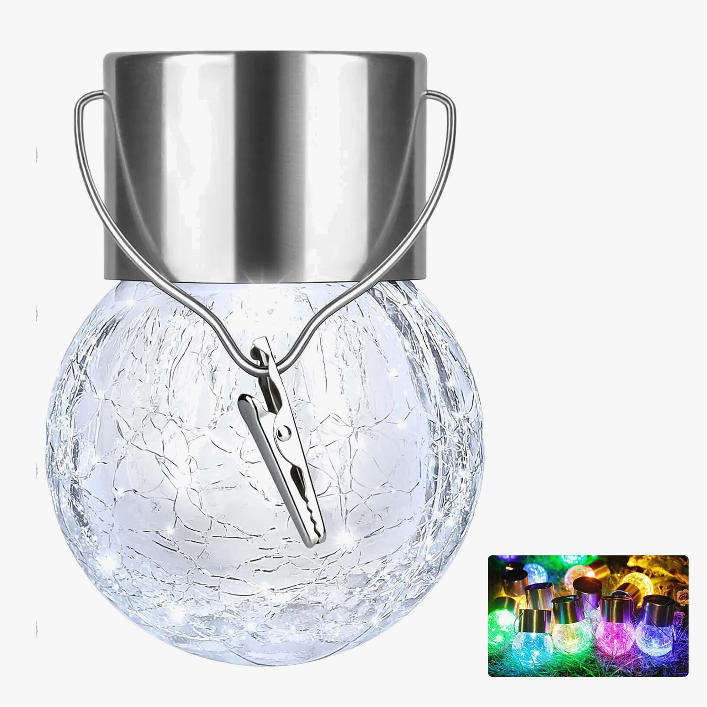 lampe solaire extérieure en rotin pour jardin décoratif