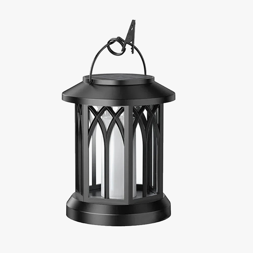 lampe solaire à flamme pour jardin éclairage décoratif extérieur