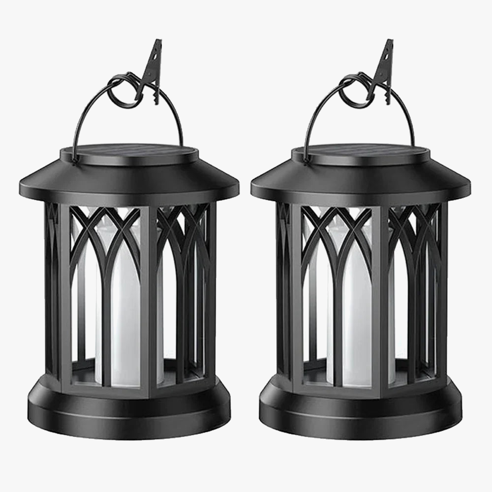 lampe solaire à flamme pour jardin éclairage décoratif extérieur