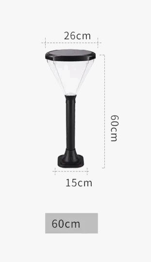 lampe solaire led pour éclairage extérieur jardin et route