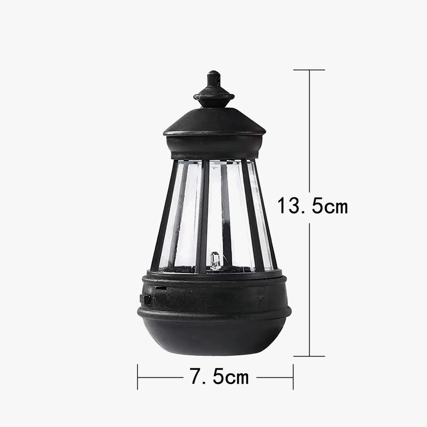 lampe solaire rétro à pétrole pour jardin décoration suspendue portable