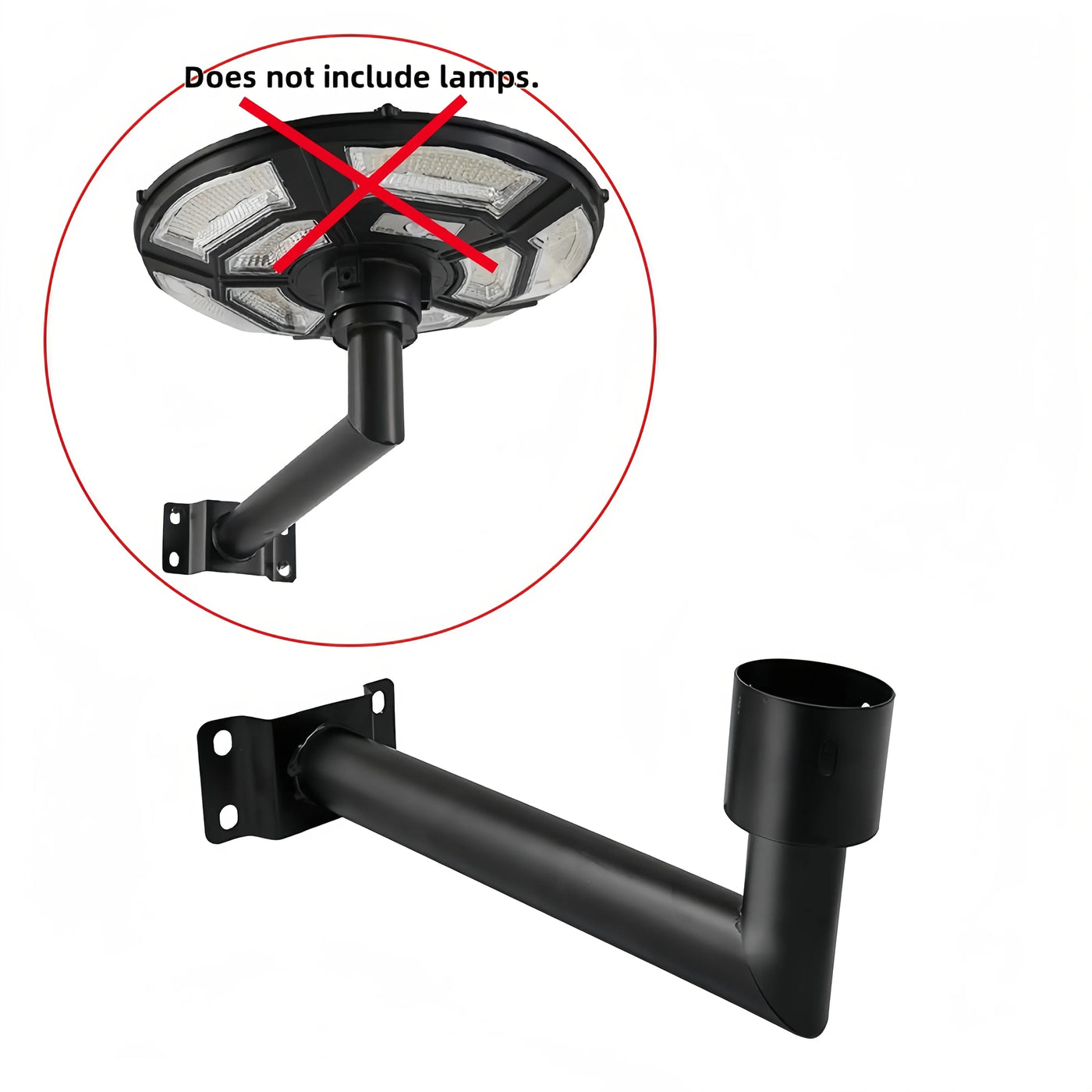 lampe solaire ronde pour jardin et éclairage extérieur