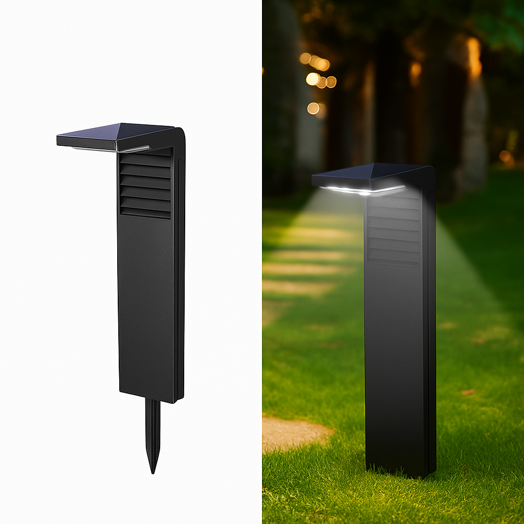lampe solaire étanche pour éclairage extérieur de jardin