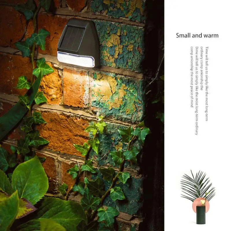 lampe solaire étanche pour éclairage extérieur jardin patio escalier