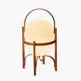 lampe sur pied bois moderne art éclairage table salon étude chambre portable