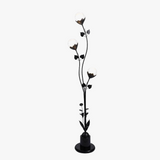lampe sur pied boule en verre pour décoration intérieure