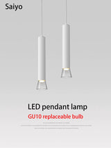lampe suspension led moderne avec ampoule remplaçable simple