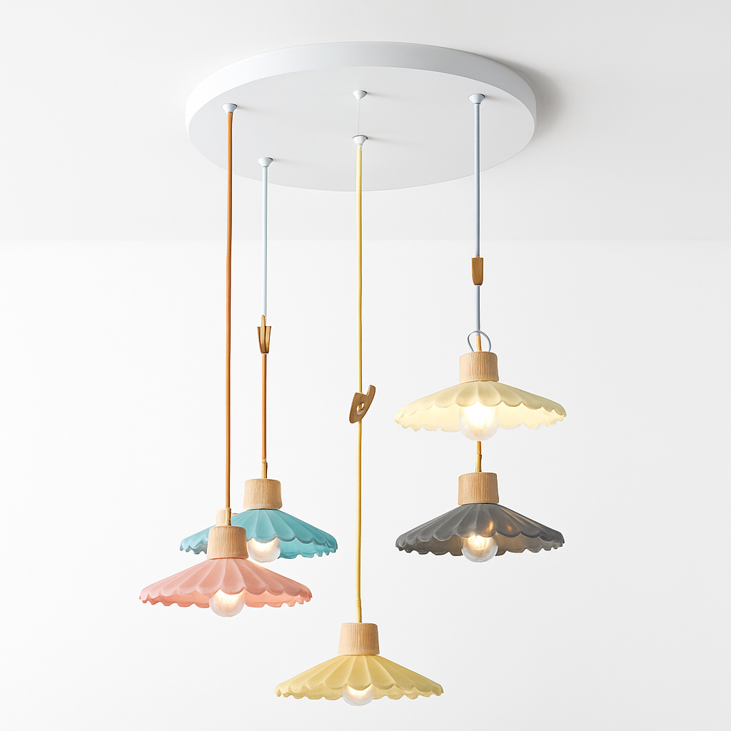 Lampe suspension simple LED nordique