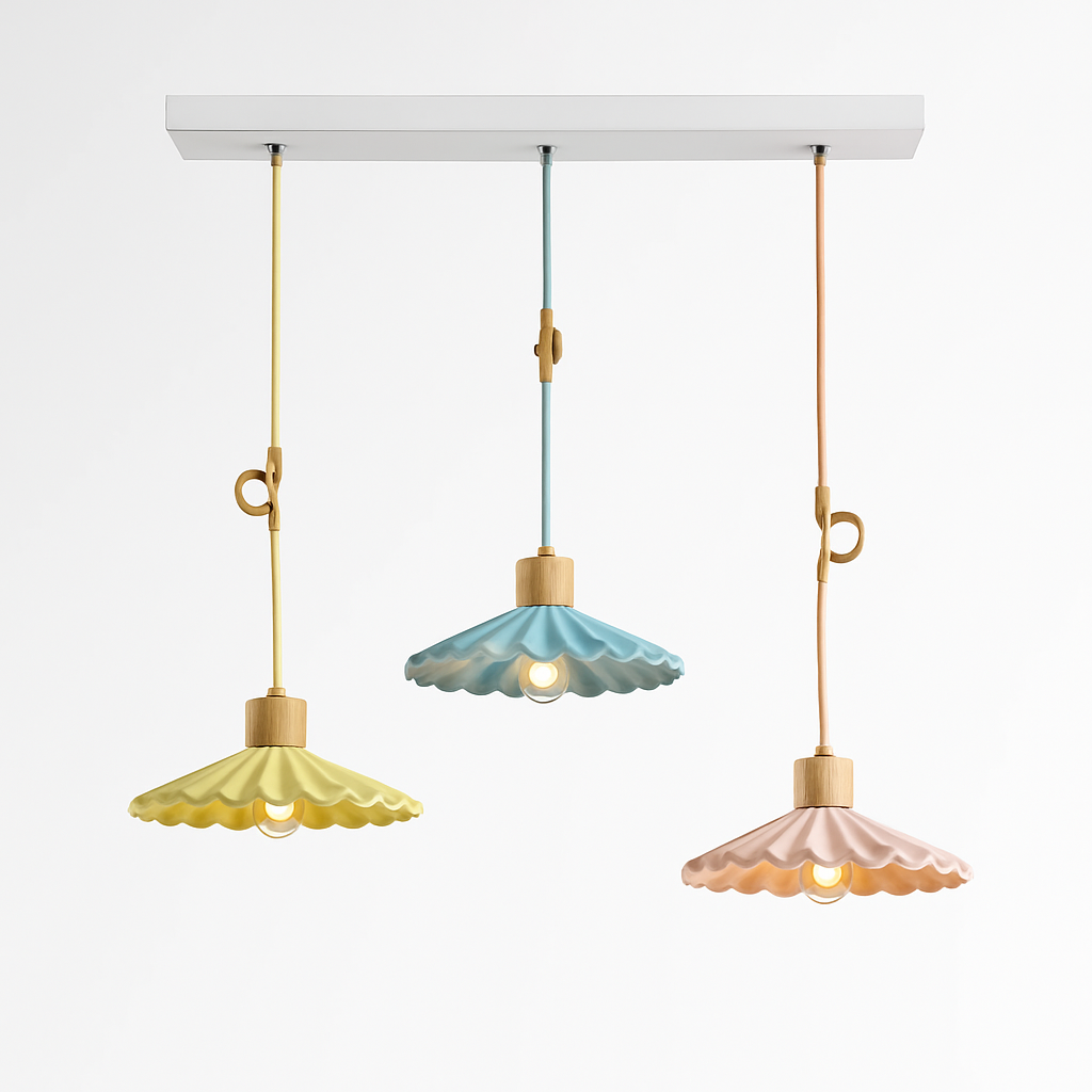 Lampe suspension simple LED nordique