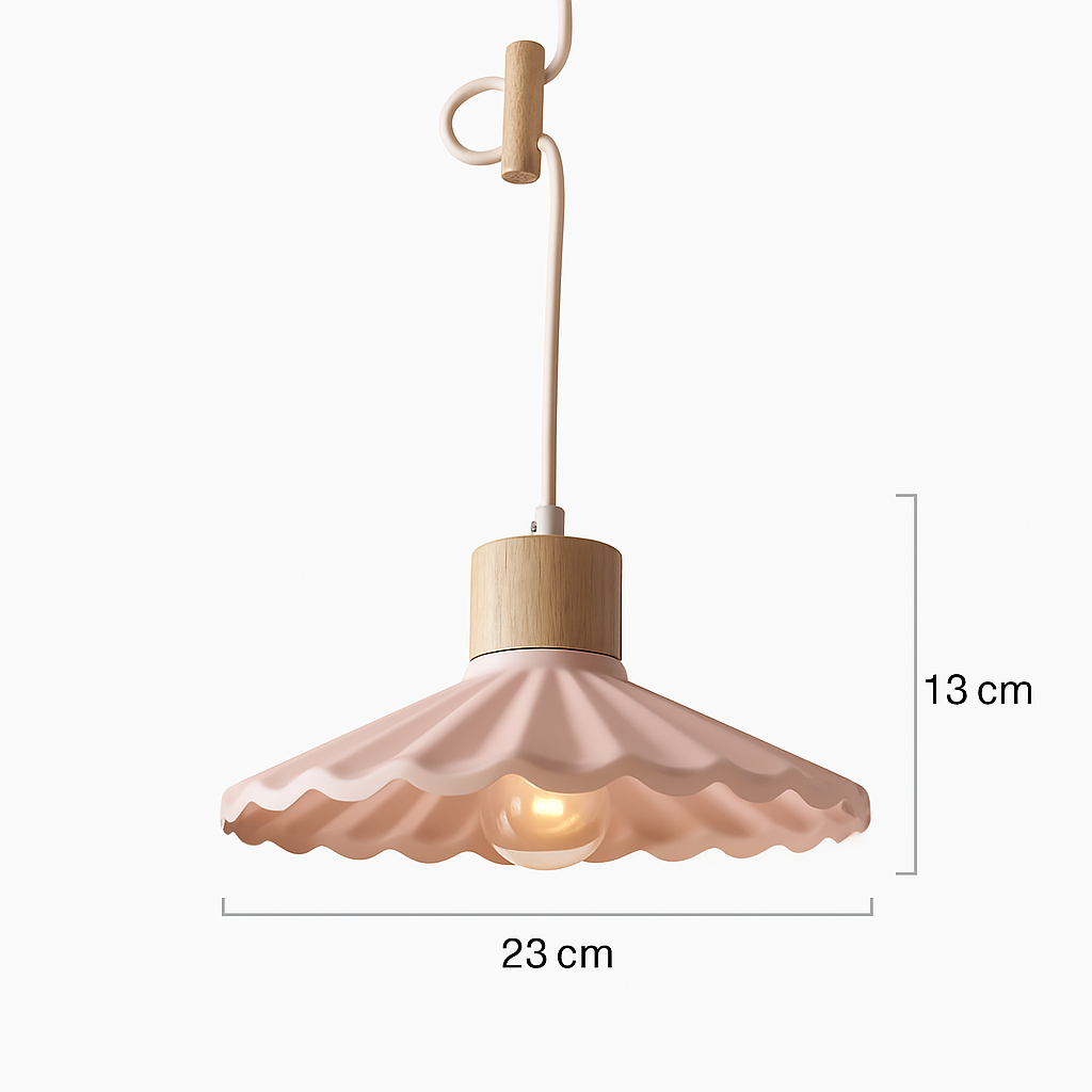 Lampe suspension simple LED nordique