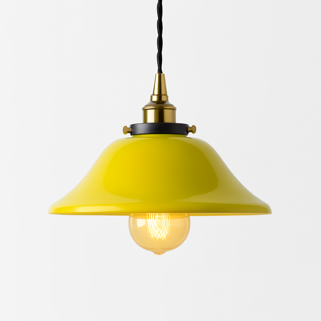 lampe suspension verre led cuivre edison vintage