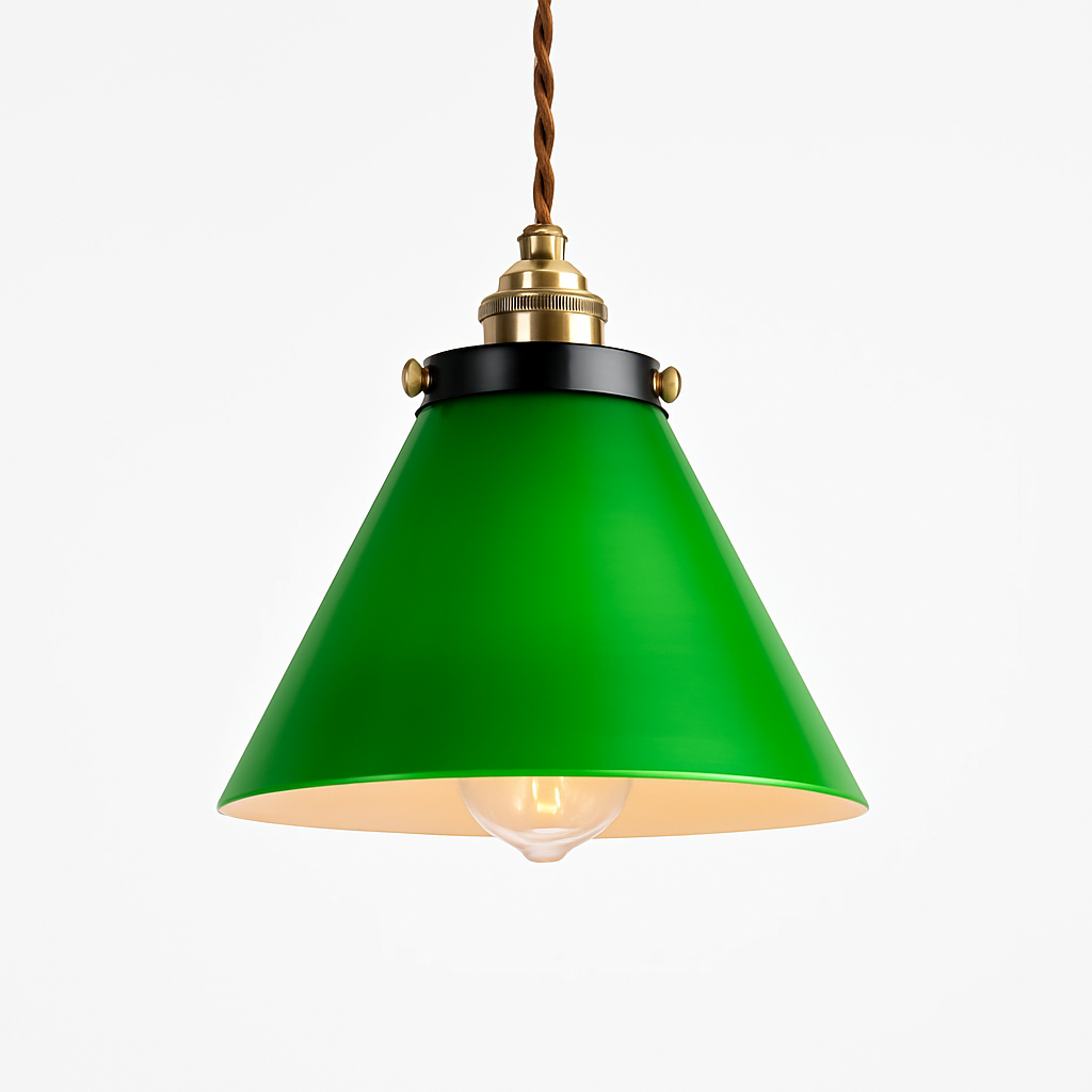 lampe suspension verre led cuivre edison vintage