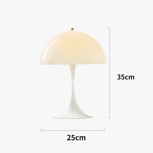 lampe table champignon moderne led chambre maison bureau lecture