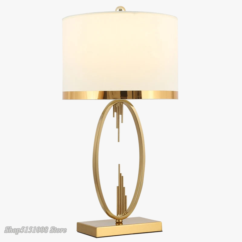 lampe table métal nordique salon chambre