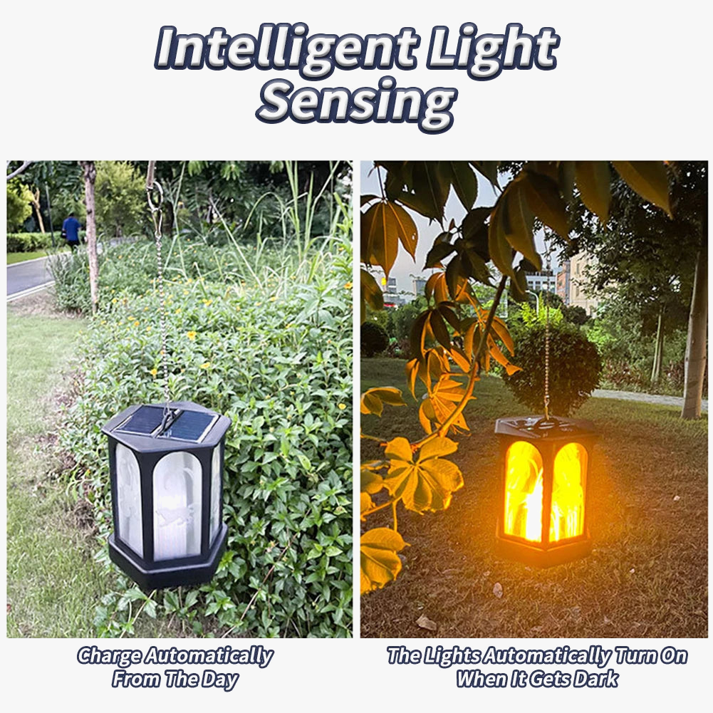 lampe torche solaire 96 led pour extérieur jardin et allée automatique