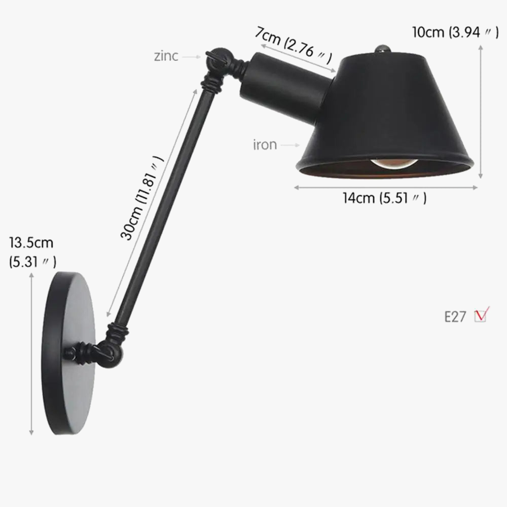 lampe tulipe miroir nuage led pour lecture tv et décoration