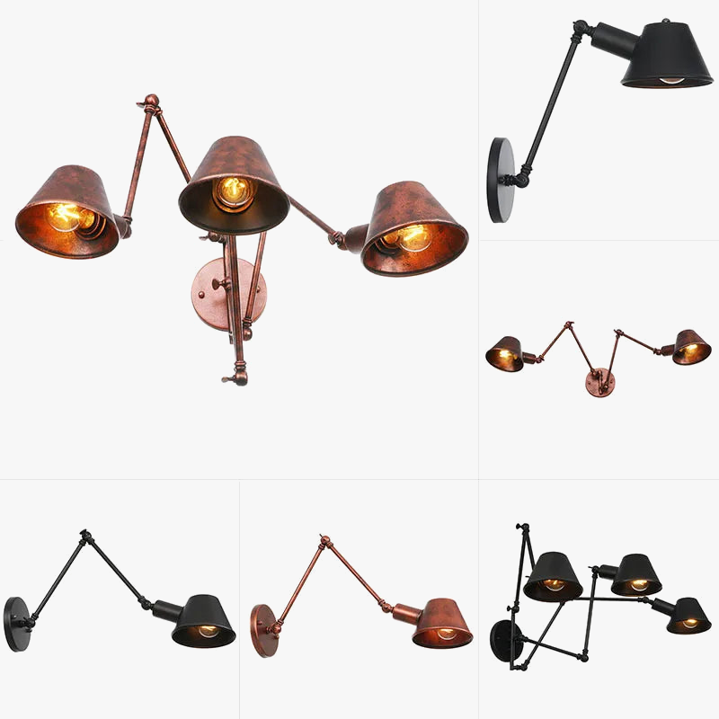 lampe tulipe miroir nuage led pour lecture tv et décoration